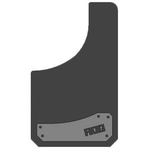 Flog Industries FISD-UNMDFLP Mud Flaps with Flog Bezel