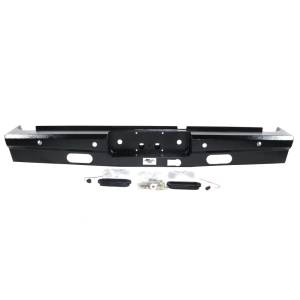American Built 2HX23082 Heavy Duty Pipe Rear Bumper for Chevy Silverado and GMC Sierra 2500/3500 2008-2014