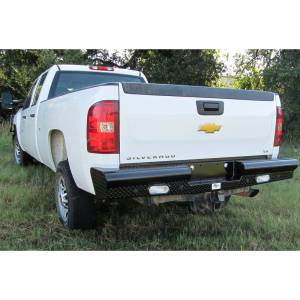 American Built - American Built 2HX23082 Heavy Duty Pipe Rear Bumper for Chevy Silverado and GMC Sierra 2500/3500 2008-2014 - Image 6