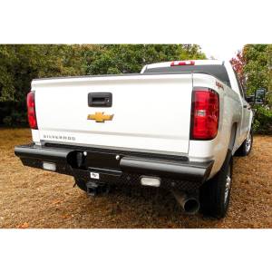 American Built - American Built 2HX23152 Heavy Duty Pipe Rear Bumper for Chevy Silverado 2500/3500 2015-2019 - Image 6