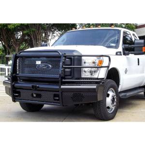 American Built - American Built H2F23112 Heavy Duty Pipe Front Bumper for Ford F250/F350 2011-2016 - Image 6