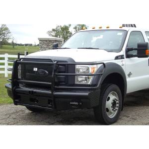 American Built - American Built H2F45112 Heavy Duty Pipe Front Bumper for Ford F450/F550 2011-2016 - Image 6