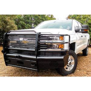 American Built - American Built H3C23152 Heavy Duty Pipe Front Bumper for Chevy Silverado 2500/3500 2015-2019 - Image 6