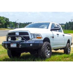 American Built - American Built POD23102 Panther Winch Front Bumper with Push Bar for Dodge Ram 2500/3500 2010-2018 - Image 6