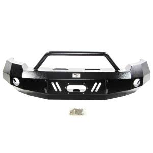 American Built POF23112 Panther Winch Front Bumper with Push Bar for Ford F250/F350 2011-2016