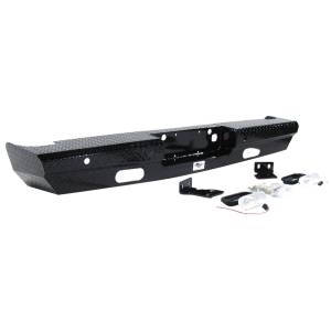 American Built - American Built RX223082 Cowboy Rear Bumper for Chevy Silverado 2500/3500 2008-2014 - Image 5