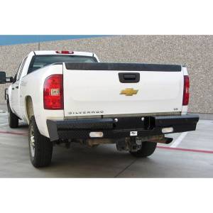 American Built - American Built RX223082 Cowboy Rear Bumper for Chevy Silverado 2500/3500 2008-2014 - Image 6