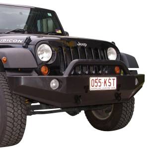 TJM 070SO03N36Z Explorer T3 Full Width Front Bumper for Jeep Wrangler JK 2007-2018