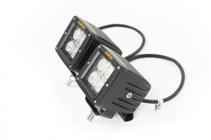 Scorpion Extreme Armor - Scorpion KU09142BK Flood Beam LED Lights with Surface & Flush Mount Kit - Pair - Image 3