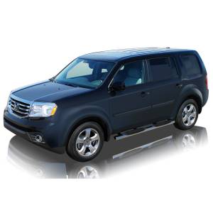 Raptor - Raptor 0705-0428 Cab Length Nerf Bars for Honda Pilot 2009-2013 - Polished Stainless Steel - Image 4