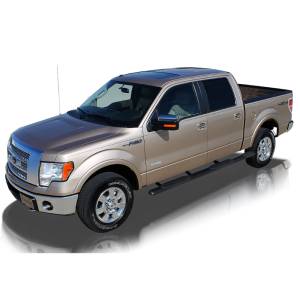 Raptor - Raptor 1003-0149B Wheel to Wheel Nerf Bars for Ford F150 SuperCrew Cab 2009-2014 - Black E-Coated - Image 4