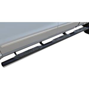 Raptor 0401-0218B Wheel to Wheel Nerf Bars for Chevy Silverado 1500 Crew Cab 2007-2018 - Black E-Coated