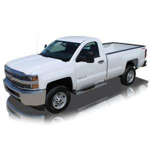 Raptor - Raptor 0701-0097M Cab Length Nerf Bars for Chevy Silverado 1500 Standard Cab 1999-2013 - Polished Stainless Steel - Image 4