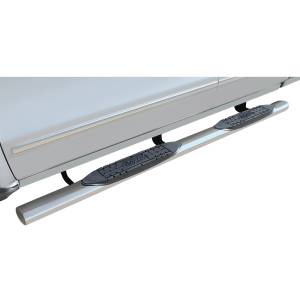 Raptor 0702-0380M Cab Length Nerf Bars for Dodge Ram 1500/2500/3500 Standard Cab 2002-2009 - Polished Stainless Steel