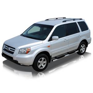 Raptor - Raptor 0705-0192 Cab Length Nerf Bars for Honda Pilot and Acura MDX 2001-2008 - Polished Stainless Steel - Image 4