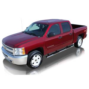 Raptor - Raptor 0801-0021M Cab Length Nerf Bars for Chevy Silverado 1500/2500/3500 Crew Cab 2001-2013 - Polished Stainless Steel - Image 4