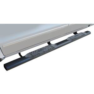 Raptor 0801-0021MB Cab Length Nerf Bars for Chevy Silverado 1500/2500/3500 Crew Cab 2001-2013 - Black E-Coated