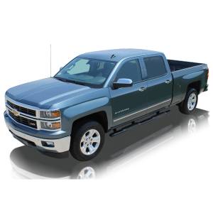 Raptor - Raptor 0801-0302 Cab Length Nerf Bars for Chevy Silverado 1500/2500 HD/3500 HD Crew Cab 2007-2019 - Polished Stainless Steel - Image 4