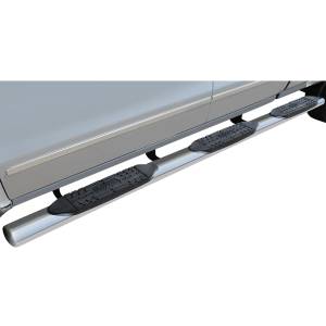 Raptor 1004-0072 Wheel to Wheel Nerf Bars for Toyota Tundra Double/Extended Cab 2007-2021 - Polished Stainless Steel