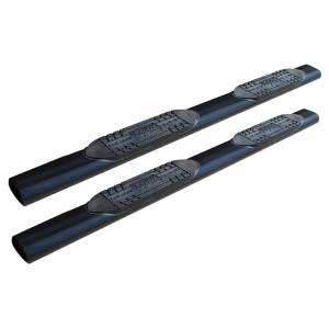 Raptor 1201-0217B Cab Length Nerf Bars for Chevy Silverado 1500 Standard Cab 2007-2018 - Black E-Coated