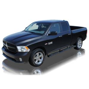 Raptor - Raptor 1402-0030MB Wheel to Wheel Nerf Bars for Dodge Ram 1500 Quad/Extended Cab 2009-2021 - Black E-Coated - Image 4
