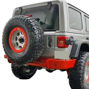 TrailReady 38511B Rear Bumper for Jeep Wrangler JL 2018-2020