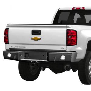 TrailReady 65502 Rear Bumper with D-Ring Tabs for Chevy Silverado 1500 2007-2013