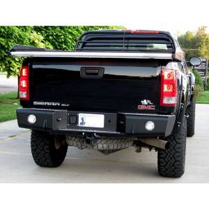 TrailReady 65503 Rear Bumper with D-Ring Tabs for GMC Sierra 2500/3500 2007-2010