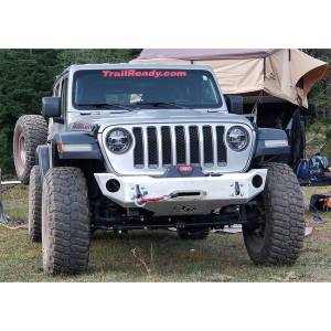 TrailReady - TrailReady Jl 38515B Stubby Winch Front Bumper for Jeep Wrangler JL 2018-2020 - Image 4