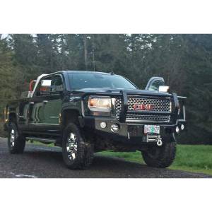TrailReady 10880G Winch Front Bumper with Full Guard for GMC Sierra 1500 2014-2015
