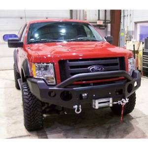 TrailReady - TrailReady 12230P Winch Front Bumper with Pre-Runner Guard for Ford Expedition 2015-2017 - Image 2