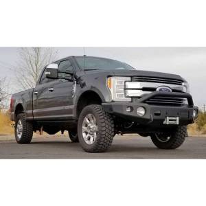 TrailReady - TrailReady 12375P Winch Front Bumper with Pre-Runner Guard for Ford F450/F550 2017-2020 - Image 2