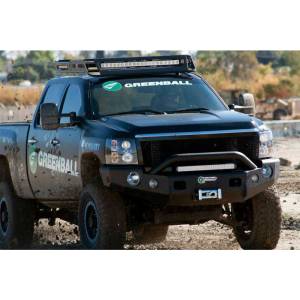 TrailReady - TrailReady 10702P Winch Front Bumper with Pre-Runner Guard for Chevy Silverado 1500 2007-2013 - Image 3