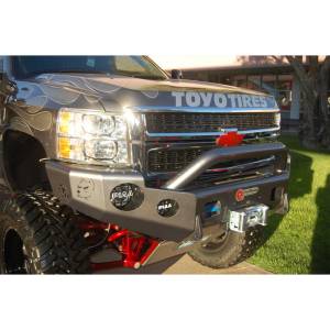 TrailReady - TrailReady 10702P Winch Front Bumper with Pre-Runner Guard for Chevy Silverado 1500 2007-2013 - Image 6