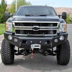 TrailReady - TrailReady 10715B Winch Front Bumper for Chevy Silverado 2500/3500 2011-2014 - Image 2