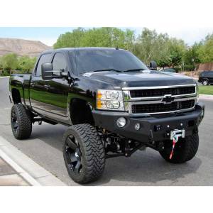 TrailReady - TrailReady 10730B Winch Front Bumper for Chevy Silverado 1500 2014-2015 - Image 3