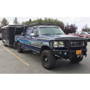 TrailReady 12200G Winch Front Bumper with Full Guard for Ford F250 1997-2003