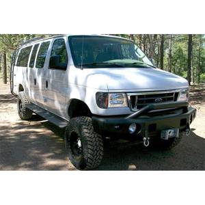 TrailReady - TrailReady 13100P Winch Front Bumper with Pre-Runner Guard for Ford E250/E350 1992-2007 - Image 3