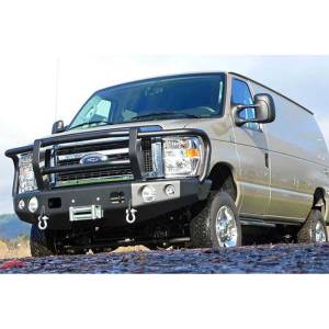 TrailReady - TrailReady 13101G Winch Front Bumper with Full Guard for Ford E250/E350 2008-2020 - Image 2