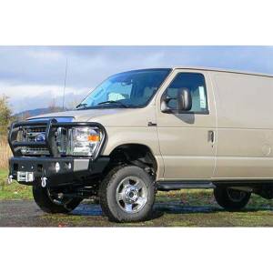 TrailReady - TrailReady 13101G Winch Front Bumper with Full Guard for Ford E250/E350 2008-2020 - Image 4