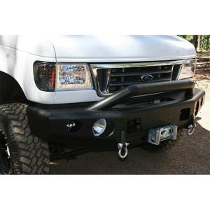 TrailReady - TrailReady 13101P Winch Front Bumper with Pre-Runner Guard for Ford E250/E350 2008-2020 - Image 4