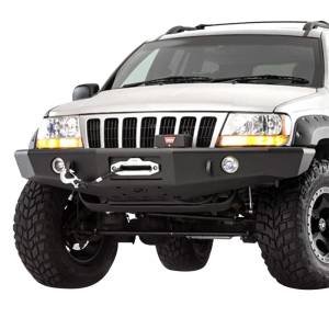 TrailReady 18000B Winch Front Bumper for Jeep Grand Cherokee 1999-2004