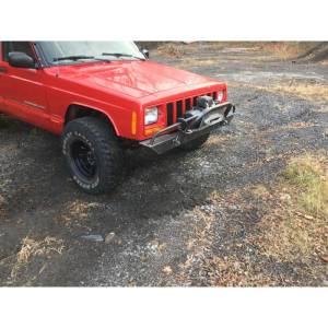 Affordable Offroad - Affordable Offroad Winch Front Bumper with Pre-Runner Guard for Jeep Cherokee XJ/Comanche 1984-2001 - Image 4