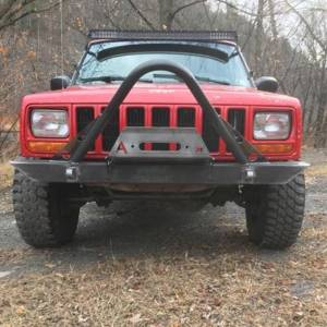 Affordable Offroad - Affordable Offroad Stinger Winch Front Bumper for Jeep Cherokee XJ/Comanche 1984-2001 - Image 2