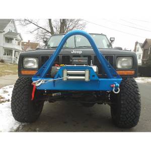 Affordable Offroad - Affordable Offroad EXJ with Stinger Shorty Winch Front Bumper for Jeep Cherokee XJ/Comanche 1984-2001 - Image 3