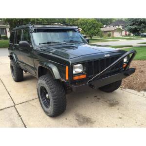 Affordable Offroad - Affordable Offroad EXJ with Stinger Elite Stinger Front Bumper for Jeep Cherokee XJ/Comanche 1984-2001 - Image 6
