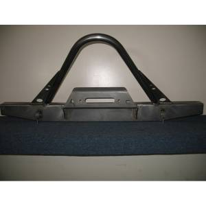 Affordable Offroad EXJ with Stinger Full Elite Stinger Winch Front Bumper for Jeep Cherokee XJ/Comanche 1984-2001