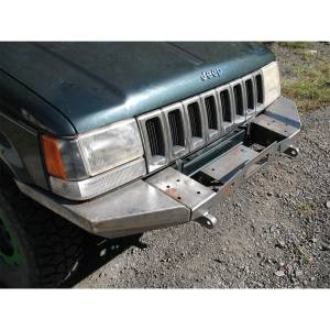 Affordable Offroad - Affordable Offroad Elite Modular Plain Winch Front Bumper for Jeep Grand Cherokee ZJ 1993-1998 - Image 5