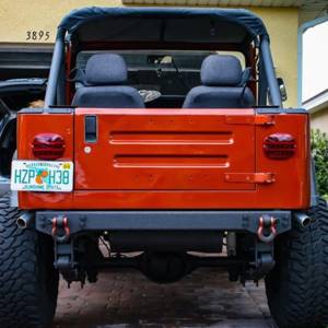 Affordable Offroad - Affordable Offroad Rear Bumper with Flush Mount for Jeep Wrangler YJ/TJ/LJ 1987-2006 - Image 3
