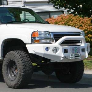 TrailReady 10500P Winch Front Bumper with Pre-Runner Guard for GMC Yukon 2500 2000-2006